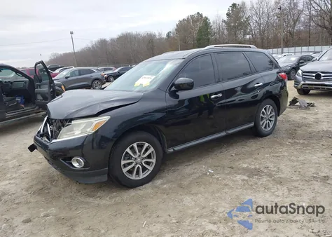 2016 Nissan Pathfinder Platinum/S/Sl/Sv из США, поврежденный, VIN 5N1AR2MN9GC617543